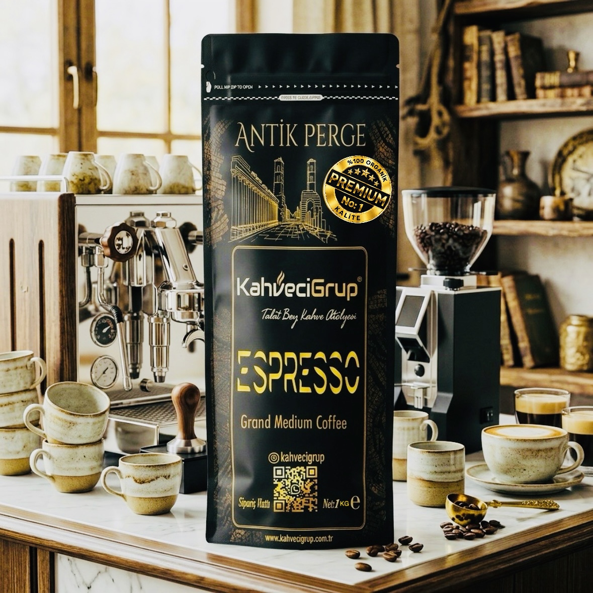 ESPRESSO 1 KG Espresso 1 KG Premium Kahve Çekirdeği - Görsel 1