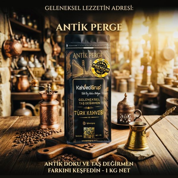 Türk Kahvesi 1 Kg Geleneksel Taş Değirmen - Görsel 2