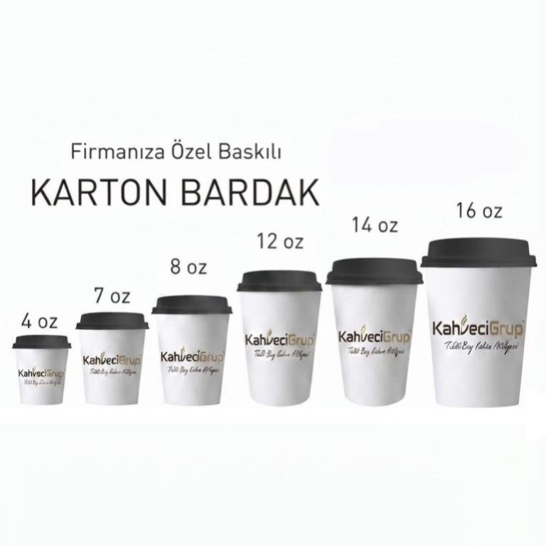 image0 (5) Logo Baskılı Douple 8 oz Karton Bardak - Görsel 1